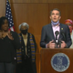 Gov. Ralph Northam announces his proposal to make Juneteenth an official paid state holiday at a press conference on June 16.